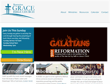 Tablet Screenshot of beavertongracebible.org